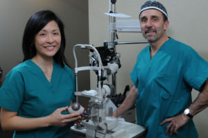 Drs. Cho and Tarantino, specializing in cataract surgery